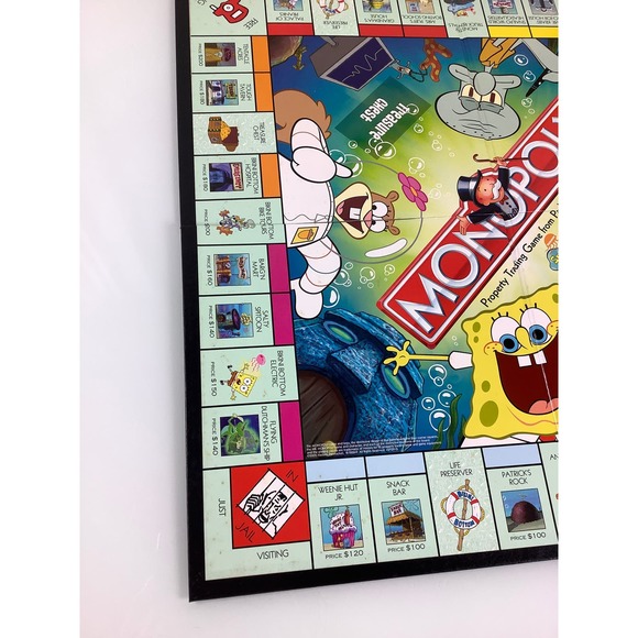 NEW open box Monopoly Nickelodeon SpongeBob SquarePants Edition * - Picture 12 of 12